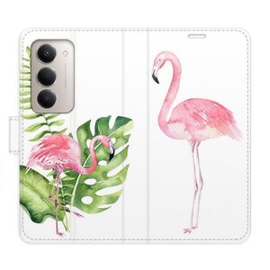 Flipové pouzdro iSaprio - Flamingos - Xiaomi Redmi 15 obraz