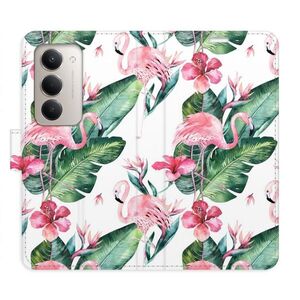 Flipové pouzdro iSaprio - Flamingos Pattern - Xiaomi Redmi 15 obraz