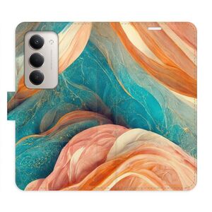 Flipové pouzdro iSaprio - Blue and Orange - Xiaomi Redmi 15 obraz