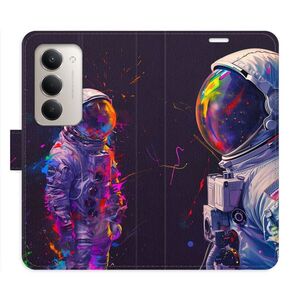 Flipové pouzdro iSaprio - Neon Astronaut 02 - Xiaomi Redmi 15 5G obraz