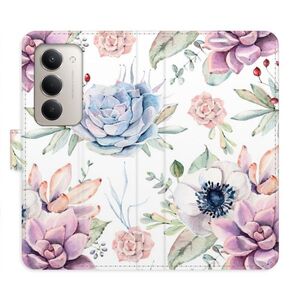 Flipové pouzdro iSaprio - Succulents Pattern - Xiaomi Redmi 15 5G obraz