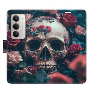 Flipové pouzdro iSaprio - Skull in Roses 02 - Xiaomi Redmi 15 5G obraz