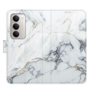 Flipové pouzdro iSaprio - SilverMarble 15 - Xiaomi Redmi 15 5G obraz
