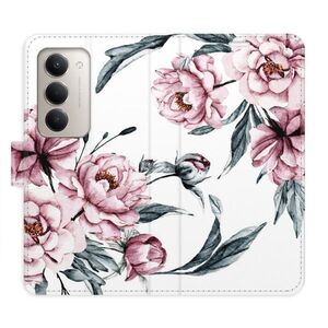 Flipové pouzdro iSaprio - Pink Flowers - Xiaomi Redmi 15 5G obraz