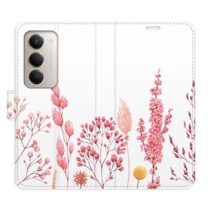 Flipové pouzdro iSaprio - Pink Flowers 03 - Xiaomi Redmi 15 5G obraz