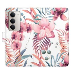 Flipové pouzdro iSaprio - Pink Flowers 02 - Xiaomi Redmi 15 5G obraz