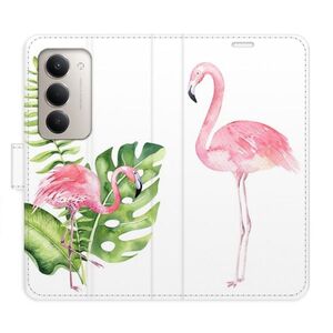 Flipové pouzdro iSaprio - Flamingos - Xiaomi Redmi 15 5G obraz