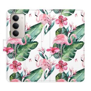 Flipové pouzdro iSaprio - Flamingos Pattern - Xiaomi Redmi 15 5G obraz