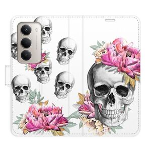 Flipové pouzdro iSaprio - Crazy Skull - Xiaomi Redmi 15 5G obraz