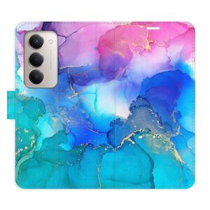 Flipové pouzdro iSaprio - BluePink Paint - Xiaomi Redmi 15 5G obraz