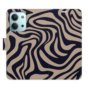 Flipové pouzdro iSaprio - Zebra Black 02 - Xiaomi Redmi 15C obraz