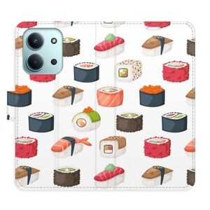 Flipové pouzdro iSaprio - Sushi Pattern 02 - Xiaomi Redmi 15C obraz