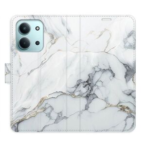 Flipové pouzdro iSaprio - SilverMarble 15 - Xiaomi Redmi 15C obraz