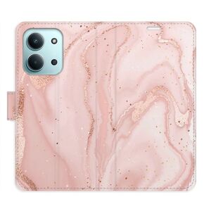 Flipové pouzdro iSaprio - RoseGold Marble - Xiaomi Redmi 15C obraz
