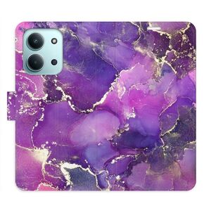 Flipové pouzdro iSaprio - Purple Marble - Xiaomi Redmi 15C obraz