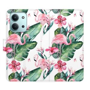 Flipové pouzdro iSaprio - Flamingos Pattern - Xiaomi Redmi 15C obraz
