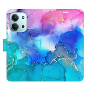 Flipové pouzdro iSaprio - BluePink Paint - Xiaomi Redmi 15C obraz
