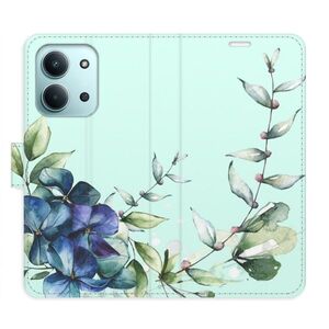 Flipové pouzdro iSaprio - Blue Flowers - Xiaomi Redmi 15C obraz