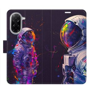 Flipové pouzdro iSaprio - Neon Astronaut 02 - Xiaomi Redmi A5 obraz