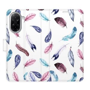 Flipové pouzdro iSaprio - Colorful Feathers - Xiaomi Redmi A5 obraz
