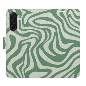 Flipové pouzdro iSaprio - Zebra Green 02 - Samsung Galaxy A17 / A17 5G obraz