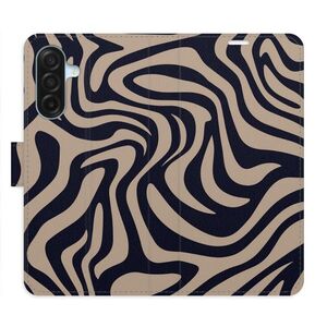 Flipové pouzdro iSaprio - Zebra Black 02 - Samsung Galaxy A17 / A17 5G obraz