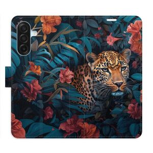 Flipové pouzdro iSaprio - Flower Jaguar 02 - Samsung Galaxy A17 / A17 5G obraz