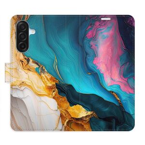 Flipové pouzdro iSaprio - Colourful Marble - Samsung Galaxy A17 / A17 5G obraz