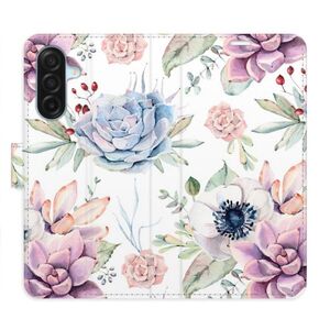 Flipové pouzdro iSaprio - Succulents Pattern - Samsung Galaxy A17 / A17 5G obraz
