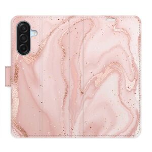 Flipové pouzdro iSaprio - RoseGold Marble - Samsung Galaxy A17 / A17 5G obraz