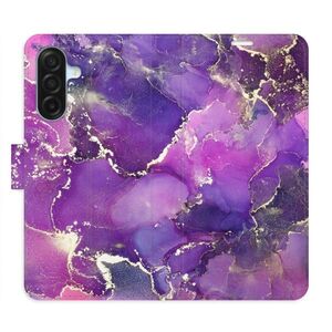 Flipové pouzdro iSaprio - Purple Marble - Samsung Galaxy A17 / A17 5G obraz