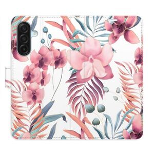 Flipové pouzdro iSaprio - Pink Flowers 02 - Samsung Galaxy A17 / A17 5G obraz