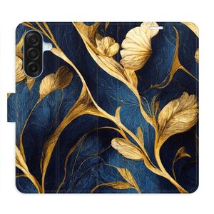 Flipové pouzdro iSaprio - GoldBlue - Samsung Galaxy A17 / A17 5G obraz