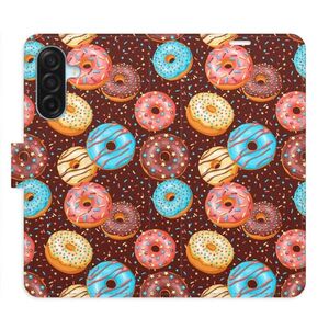 Flipové pouzdro iSaprio - Donuts Pattern - Samsung Galaxy A17 / A17 5G obraz