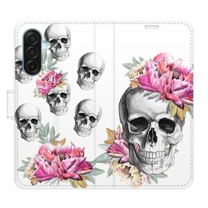 Flipové pouzdro iSaprio - Crazy Skull - Samsung Galaxy A17 / A17 5G obraz