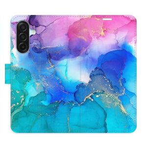 Flipové pouzdro iSaprio - BluePink Paint - Samsung Galaxy A17 / A17 5G obraz