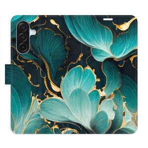 Flipové pouzdro iSaprio - Blue Flowers 02 - Samsung Galaxy A17 / A17 5G obraz