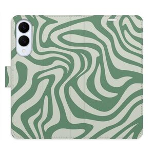 Flipové pouzdro iSaprio - Zebra Green 02 - Samsung Galaxy S25 Edge obraz