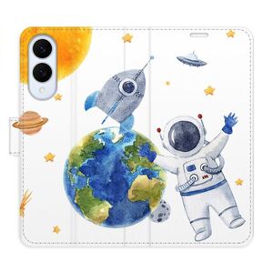 Flipové pouzdro iSaprio - Space 06 - Samsung Galaxy S25 Edge obraz