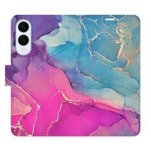 Flipové pouzdro iSaprio - Colour Marble 02 - Samsung Galaxy S25 Edge obraz