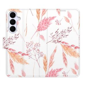Flipové pouzdro iSaprio - Ornamental Flowers - Samsung Galaxy S25 FE obraz