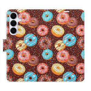 Flipové pouzdro iSaprio - Donuts Pattern - Samsung Galaxy S25 FE obraz