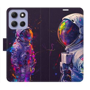 Flipové pouzdro iSaprio - Neon Astronaut 02 - Motorola Moto G86 5G obraz