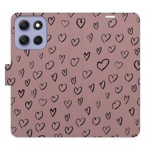 Flipové pouzdro iSaprio - Heart Dark 02 - Motorola Moto G86 5G obraz
