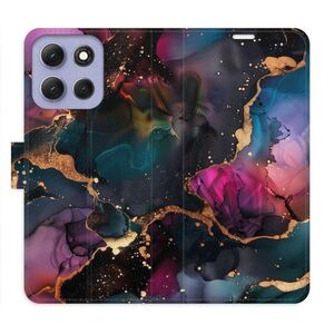 Flipové pouzdro iSaprio - Dark Marble - Motorola Moto G86 5G obraz