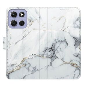 Flipové pouzdro iSaprio - SilverMarble 15 - Motorola Moto G86 5G obraz