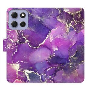 Flipové pouzdro iSaprio - Purple Marble - Motorola Moto G86 5G obraz