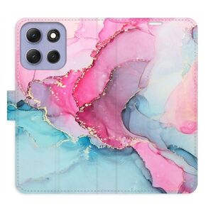 Flipové pouzdro iSaprio - PinkBlue Marble - Motorola Moto G86 5G obraz