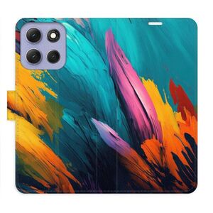 Flipové pouzdro iSaprio - Orange Paint 02 - Motorola Moto G86 5G obraz