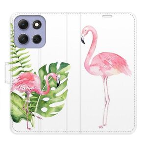 Flipové pouzdro iSaprio - Flamingos - Motorola Moto G86 5G obraz